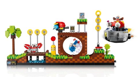 Klocki Ideas 21331 Sonic the Hedgehog - Strefa Zielonego Wzgórza Klocki Ideas 21331 Sonic the Hedgehog - Strefa Zielonego Wzgórza