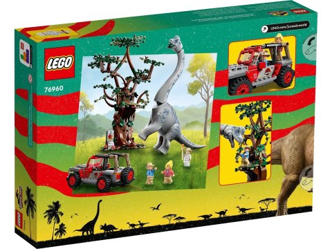 Klocki Jurassic World 76960 Odkrycie brachiozaura Klocki Jurassic World 76960 Odkrycie brachiozaura