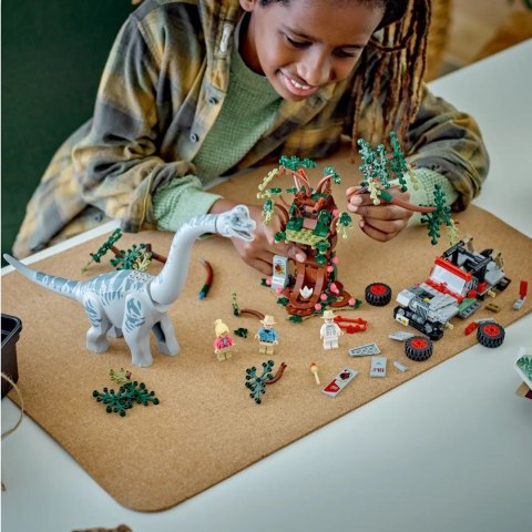 Klocki Jurassic World 76960 Odkrycie brachiozaura Klocki Jurassic World 76960 Odkrycie brachiozaura