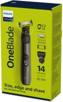 Philips | Trymer do włosów, twarzy i ciała | QP6551/15 OneBlade Pro | Bezprzewodowy | Na mokro i na sucho | Liczba stopni długoś