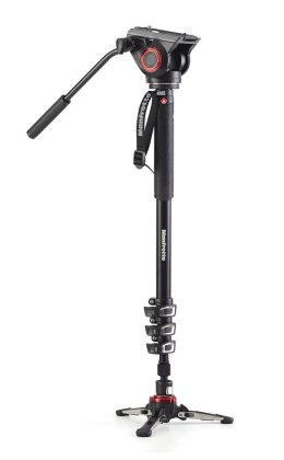Manfrotto Monopod video 4 sekc z głowicą wideo