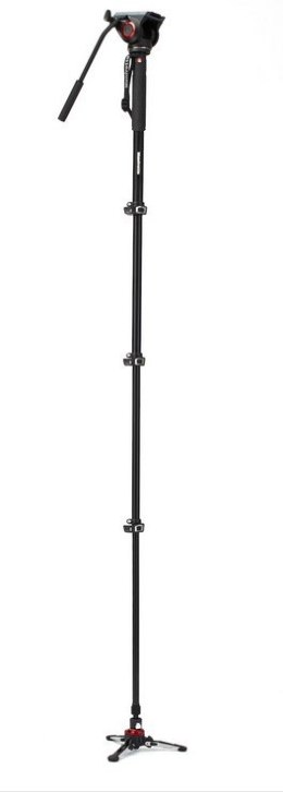 Manfrotto Monopod video 4 sekc z głowicą wideo