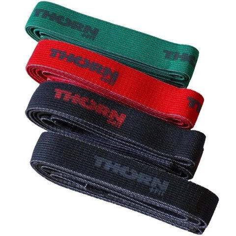 Zestaw gum do ćwiczeń Thorn Fit Superband Textile 4 szt. Zestaw gum do ćwiczeń Thorn Fit Superband Textile 4 szt.