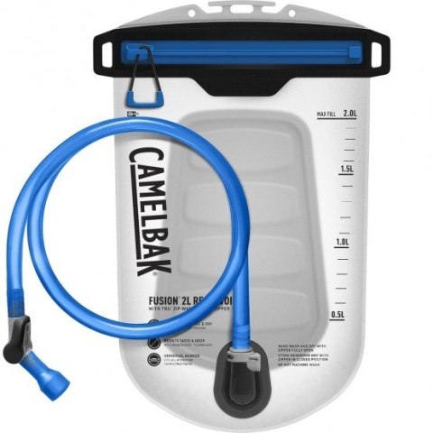 Bukłak CamelBak Fusion 2L Reservoir with Tru Zip Waterproof Zipper, Clear Bukłak CamelBak Fusion 2L Reservoir with Tru Zip Waterproof Zipper, Clear