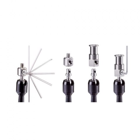 MINI Magic Arm 24cm 2 x 1/4" + 3/8" MINI Magic Arm 24cm 2 x 1/4" + 3/8"