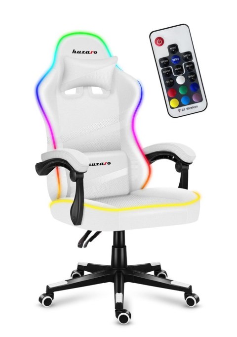 Fotel gamingowy Huzaro Force 4.4 RGB White Fotel gamingowy Huzaro Force 4.4 RGB White