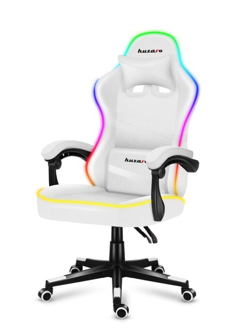 Fotel gamingowy Huzaro Force 4.4 RGB White Fotel gamingowy Huzaro Force 4.4 RGB White