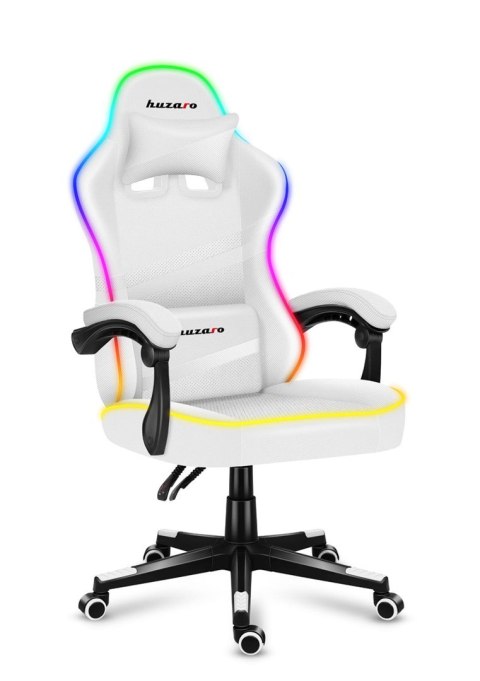 Fotel gamingowy Huzaro Force 4.4 RGB White Fotel gamingowy Huzaro Force 4.4 RGB White