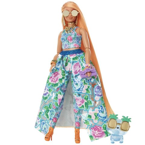 Lalka Barbie Extra Fancy sukienka w kwiaty Lalka Barbie Extra Fancy sukienka w kwiaty