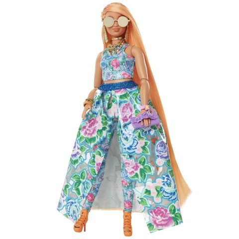 Lalka Barbie Extra Fancy sukienka w kwiaty Lalka Barbie Extra Fancy sukienka w kwiaty