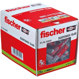Mocowanie uniwersalne Fischer DUOPOWER 10X80 (wersja długa) 25szt.