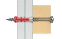 Mocowanie uniwersalne Fischer DUOPOWER 14X70 (wersja długa) 20szt.