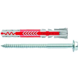 Mocowanie uniwersalne z wkrętem Fischer DUOPOWER 10X80 S (wersja długa) 10szt.