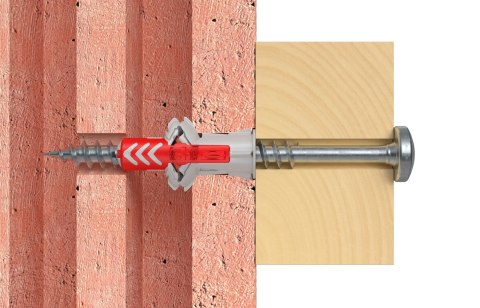 Mocowanie uniwersalne z wkrętem Fischer DUOPOWER 10X80 S (wersja długa) 10szt. Mocowanie uniwersalne z wkrętem Fischer DUOPOWER 10X80 S (wersja długa) 10szt.