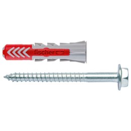 Mocowanie uniwersalne z wkrętem Fischer DUOPOWER 12X60 S (wersja długa) 10szt.