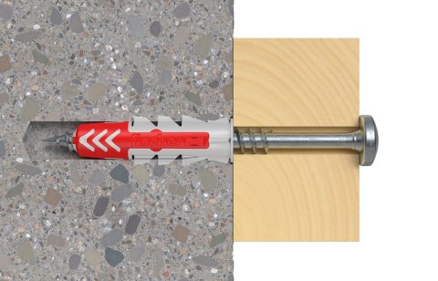 Mocowanie uniwersalne z wkrętem Fischer DUOPOWER 12X60 S (wersja długa) 10szt. Mocowanie uniwersalne z wkrętem Fischer DUOPOWER 12X60 S (wersja długa) 10szt.