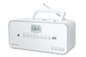 Muza | M-28RDW | Przenośne radio Odtwarzacz CD/MP3 z USB | Biały