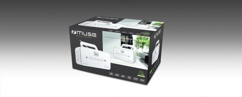 Muza | M-28RDW | Przenośne radio Odtwarzacz CD/MP3 z USB | Biały Muza | M-28RDW | Przenośne radio Odtwarzacz CD/MP3 z USB | Biały