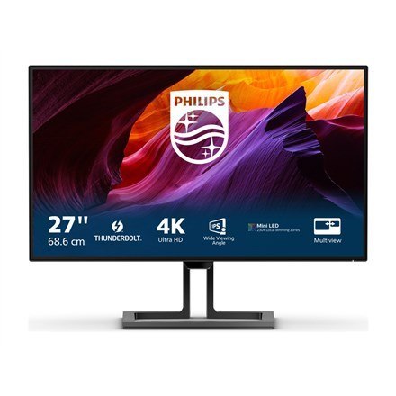 Philips | 27B1U7903/00 | 27 " | IPS | Rozdzielczość 4K UHD | 16:9 | 4 ms | 1000 cd/m2 | Ilość portów HDMI 2 | 60 Hz Philips | 27B1U7903/00 | 27 " | IPS | Rozdzielczość 4K UHD | 16:9 | 4 ms | 1000 cd/m2 | Ilość portów HDMI 2 | 60 Hz