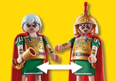 Zestaw figurek Asterix 71015 Namiot dowódcy z generałami Zestaw figurek Asterix 71015 Namiot dowódcy z generałami