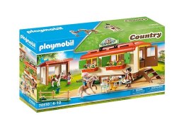 Zestaw figurek Country 70510 Kemping z kucykami i przyczepką