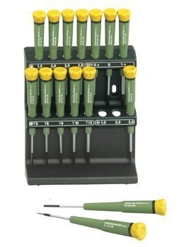 Zestaw micro-wkrętaków Proxxon (16 cz.) Zestaw micro-wkrętaków Proxxon (16 cz.)