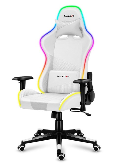 Fotel gamingowy Huzaro Force 6.2 White RGB Fotel gamingowy Huzaro Force 6.2 White RGB