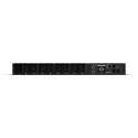 CyberPower PDU41005 rozdzielacz zasilania PDU 8 x gniazdo sieciowe 1U Czarny