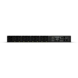 CyberPower PDU41005 rozdzielacz zasilania PDU 8 x gniazdo sieciowe 1U Czarny