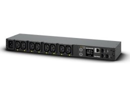 CyberPower PDU41005 rozdzielacz zasilania PDU 8 x gniazdo sieciowe 1U Czarny