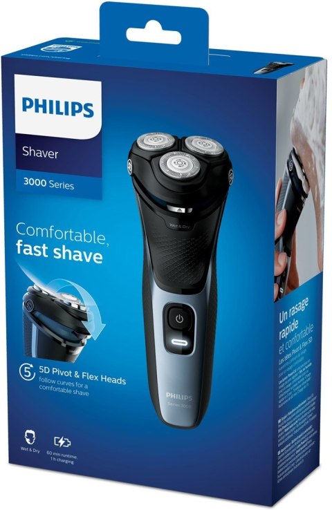 Golarka PHILIPS Seria 3000 S3133/51 Golarka PHILIPS Seria 3000 S3133/51