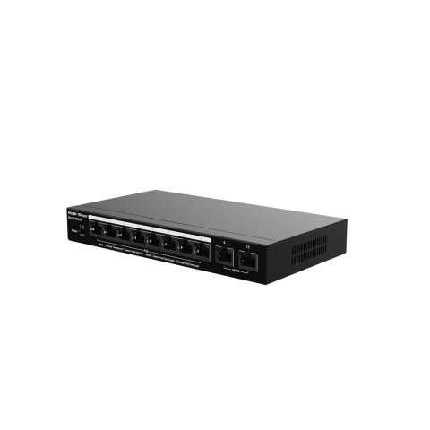 REYEE SWITCH ZARZĄDZALNY 10 PORTÓW 1GBIT + 2 PORTY UPLINK RJ45 1GBIT | 8 PORTÓW POE/POE+ (70W MAX) | L2 | METALOWA OBUDOWA REYEE SWITCH ZARZĄDZALNY 10 PORTÓW 1GBIT + 2 PORTY UPLINK RJ45 1GBIT | 8 PORTÓW POE/POE+ (70W MAX) | L2 | METALOWA OBUDOWA