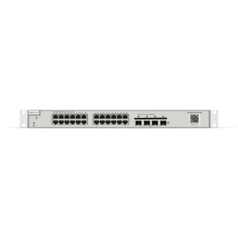 REYEE SWITCH ZARZĄDZALNY 24 PORTY 1GBIT + 4 PORTY UPLINK SFP+ 10GBIT | 24 PORTY POE+ (370W MAX) | L2 | RACK REYEE SWITCH ZARZĄDZALNY 24 PORTY 1GBIT + 4 PORTY UPLINK SFP+ 10GBIT | 24 PORTY POE+ (370W MAX) | L2 | RACK