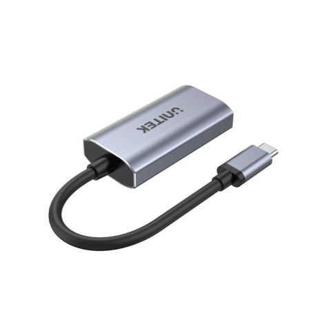 Unitek Adapter USB-C na HDMI 2.1 8K alu 15 cm Unitek Adapter USB-C na HDMI 2.1 8K alu 15 cm
