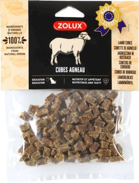 ZOLUX Przysmak naturalny dla psa Kostki jagnię 100g ZOLUX Przysmak naturalny dla psa Kostki jagnię 100g