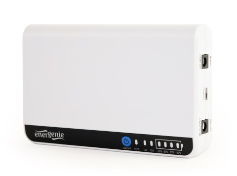 ENERGENIE MINI UPS DO URZĄDZEŃ DC 12V - 15V, 18W, BIAŁY ENERGENIE MINI UPS DO URZĄDZEŃ DC 12V - 15V, 18W, BIAŁY