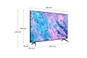 Telewizor 43" Samsung UE43CU7192 (4K UHD)