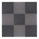 Mata puzzle c.szara 9 elementów 12mm HMS MP12