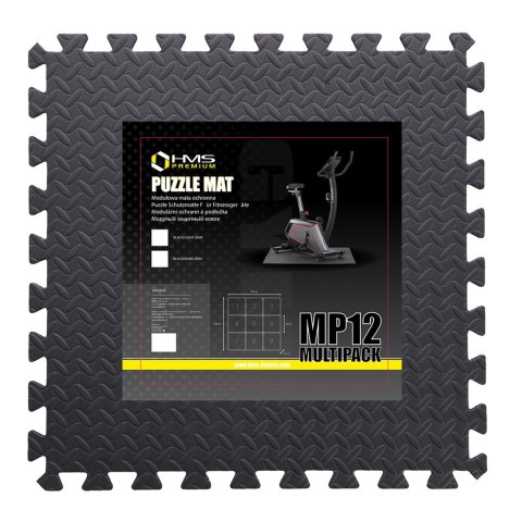 Mata puzzle c.szara 9 elementów 12mm HMS MP12 Mata puzzle c.szara 9 elementów 12mm HMS MP12