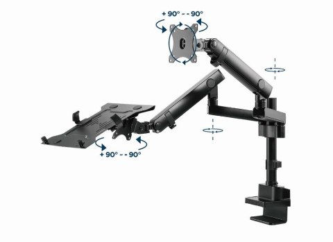 DISPLAY ACC MOUNTING ARM/NB TRAY MA-DA3-02 GEMBIRD DISPLAY ACC MOUNTING ARM/NB TRAY MA-DA3-02 GEMBIRD