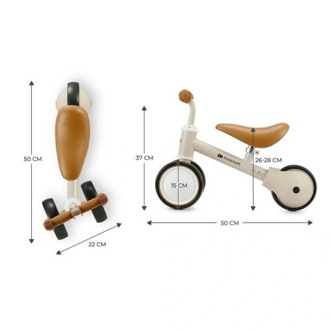 Kinderkraft rowerek biegowy CUTIE LIGHT BEIGE Kinderkraft rowerek biegowy CUTIE LIGHT BEIGE