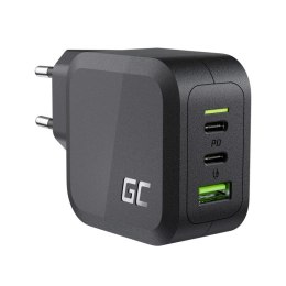 ŁADOWARKA SIECIOWA Green Cell POWERGAN 65W 2xUSB-C 1xUSB-A CHARGC08