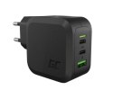 ŁADOWARKA SIECIOWA Green Cell POWERGAN 65W 2xUSB-C 1xUSB-A CHARGC08