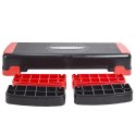 Step do aerobiku HMS AS005 czarno-czerwony