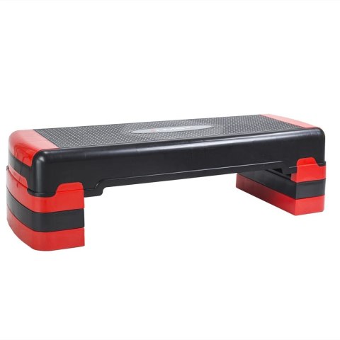 Step do aerobiku HMS AS005 czarno-czerwony Step do aerobiku HMS AS005 czarno-czerwony