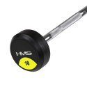 Sztanga/Gryf stały gumowany łamany 10 kg HMS GSL10