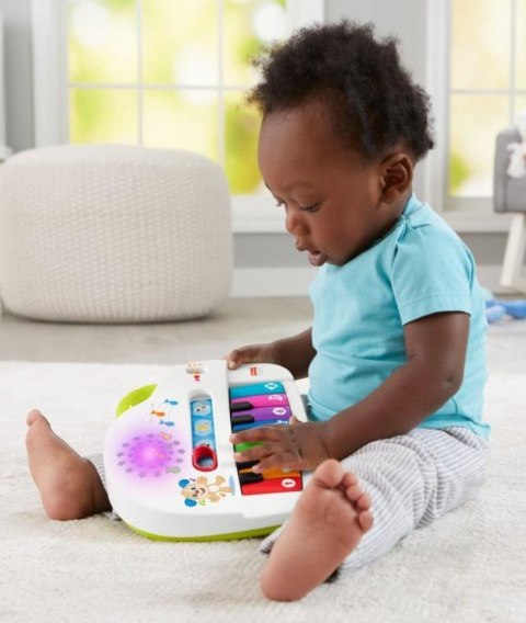 Fisher-Price Ucz się i śmiej Pianinko malucha GFK02 p4 MATTEL Fisher-Price Ucz się i śmiej Pianinko malucha GFK02 p4 MATTEL