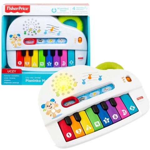 Fisher-Price Ucz się i śmiej Pianinko malucha GFK02 p4 MATTEL Fisher-Price Ucz się i śmiej Pianinko malucha GFK02 p4 MATTEL