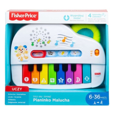Fisher-Price Ucz się i śmiej Pianinko malucha GFK02 p4 MATTEL Fisher-Price Ucz się i śmiej Pianinko malucha GFK02 p4 MATTEL