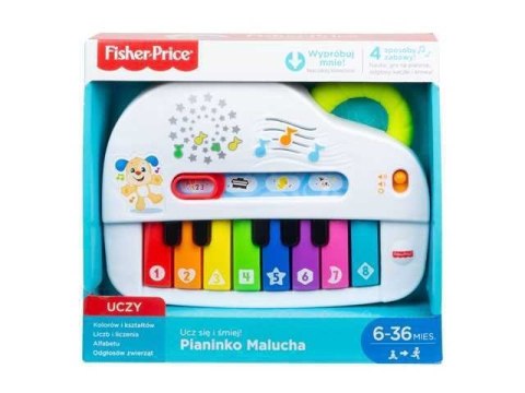 Fisher-Price Ucz się i śmiej Pianinko malucha GFK02 p4 MATTEL Fisher-Price Ucz się i śmiej Pianinko malucha GFK02 p4 MATTEL